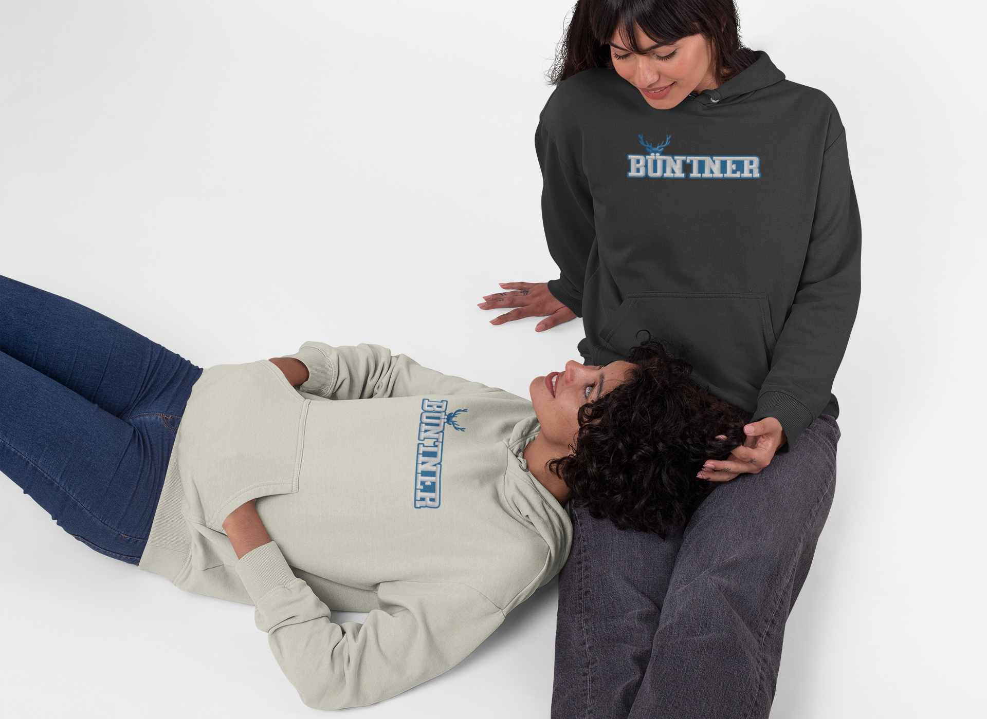 Bisch Bündner Hoody – Exklusives Steinbock-Design